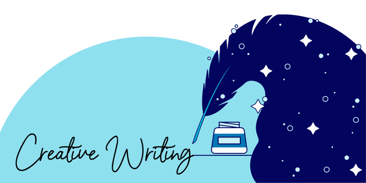 creative writing illustration with ink